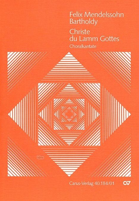 Mendelss. Bartholdy,:Christe,du Lamm Gottes /P, Noten