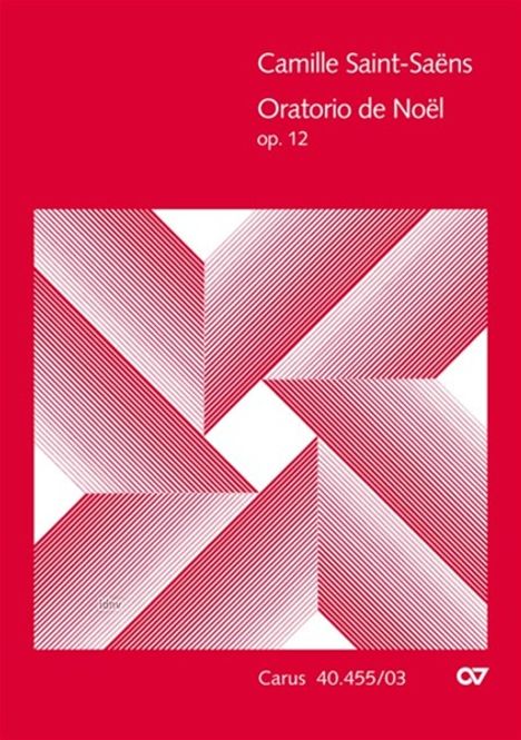 Oratorio de Noel (Weihnachtsoratorium) op.12, lateinisch, Klavierauszug, Noten