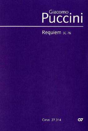 Giacomo Puccini: Requiem aeternam SC 76 (1905), Noten