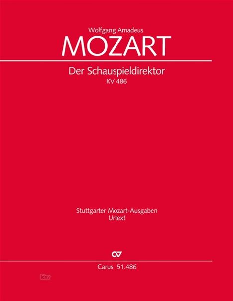 Der Schauspieldirektor KV 486 (1786), Noten
