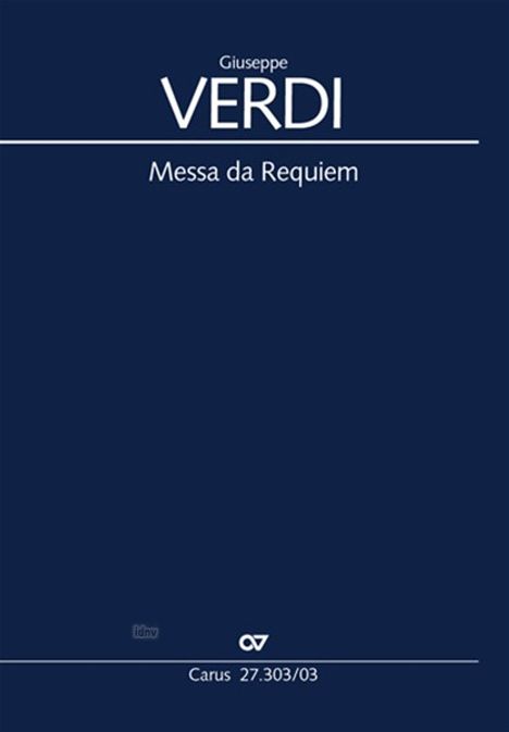 Messa da Requiem (Klavierauszug), Noten