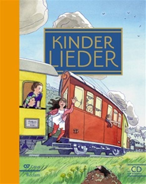 Verschiedene (s. Einzeltitel): Kinderlieder - Liederbuch inkl. Mitsing-CD, Noten