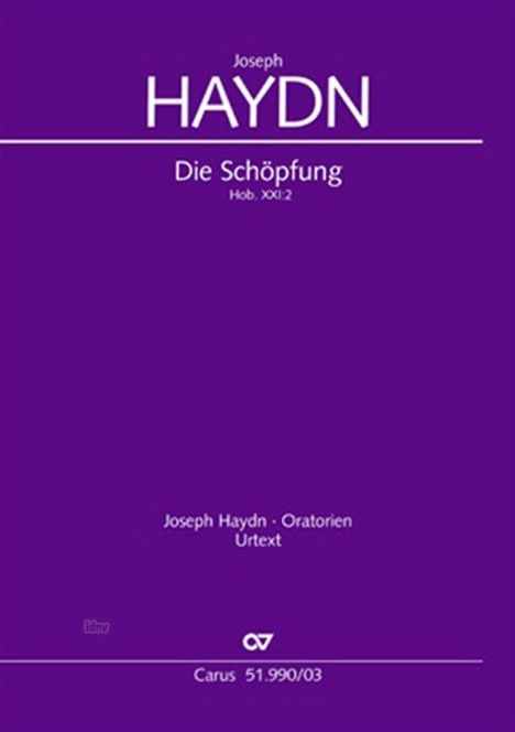 Joseph Haydn (1732-1809): Die Schöpfung, Buch