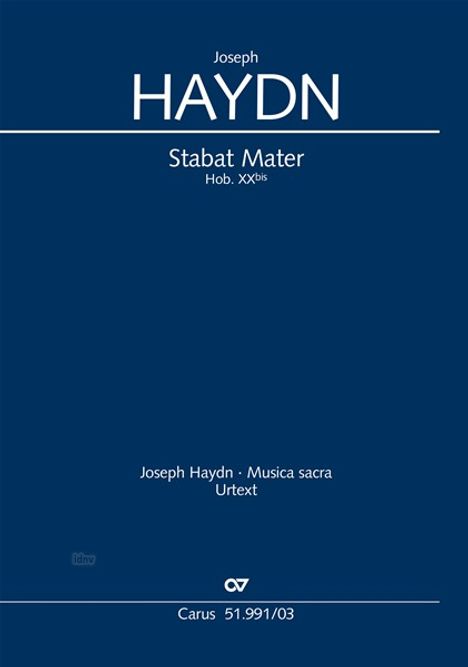 Joseph Haydn (1732-1809): Stabat Mater (Klavierauszug), Buch