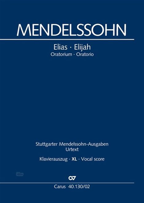 Mendelssohn Bartholdy, F: Elias (Klavierauszug XL), Buch