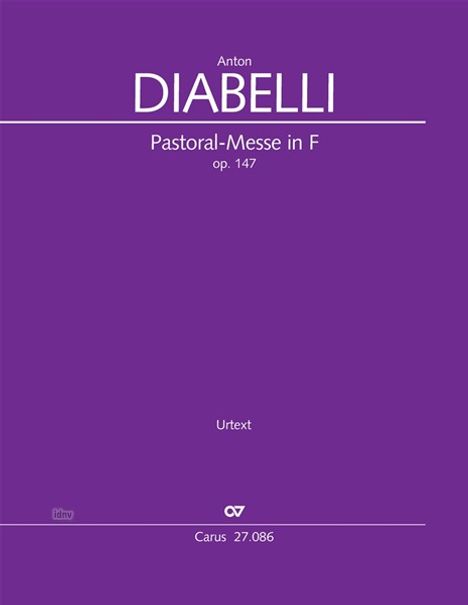 Anton Diabelli: Pastoral-Messe in F F-Dur op. 147, Noten