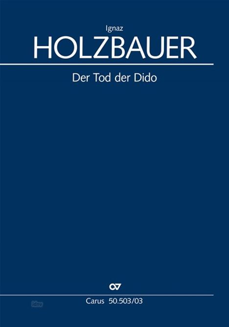 Holzbauer, I: Tod der Dido (Klavierauszug), Buch
