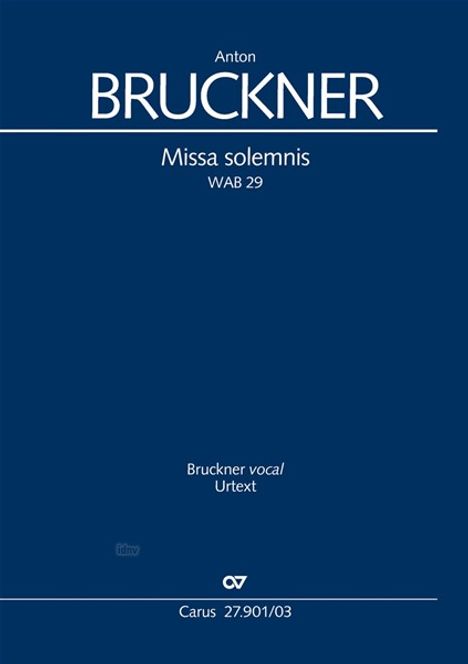 Anton Bruckner: Bruckner, A: Missa solemnis (Klavierauszug), Noten
