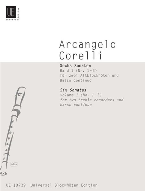 Corelli, A: 6 Sonaten, Buch