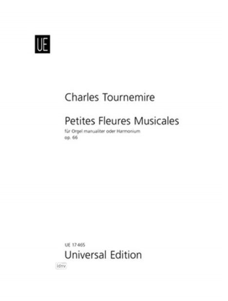 Charles Tournemire: Petites Fleurs Musicales für Orgel manualiter oder Harmonium für Orgel manualiter oder Harmonium op. 66 (1933/1934), Noten