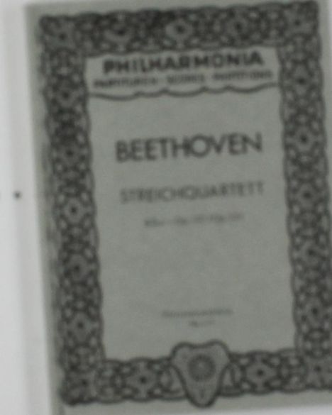 Ludwig van Beethoven: Streichquartett und Grosse Fuge für Streichquartett B-Dur op. 130, 133, Noten