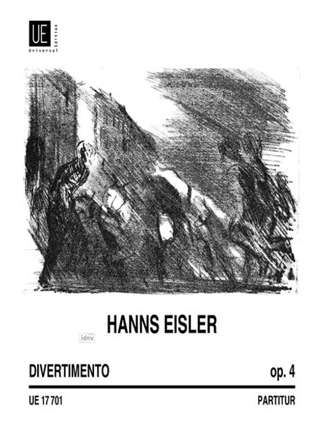 Hanns Eisler: Divertimento für Bläserquintett op. 4 (1923), Noten