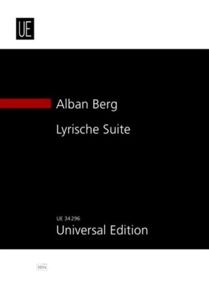 Berg, A: Lyrische Suite, Buch