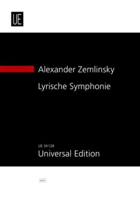 Lyrische Symphonie für Sopran, Bariton und Orchester für Sopran, Bariton und Orchester op. 18 (1923 ; ;), Noten