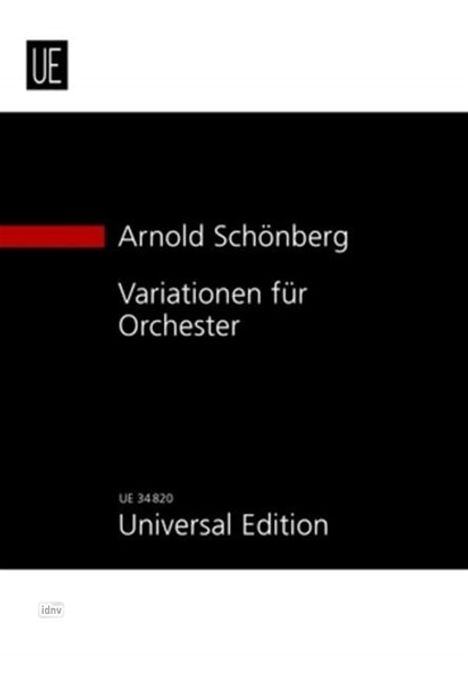 Arnold Schönberg: Variationen für Orchester op. 31 (1926-1928), Noten