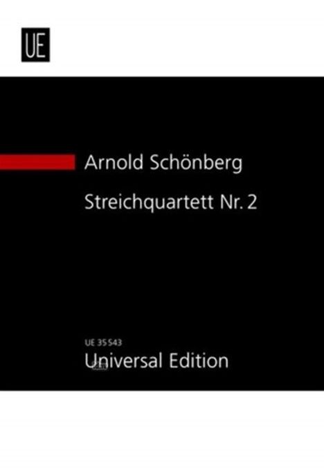 Streichquartett Nr. 2 für Sopran und Streichquartett für Sopran und Streichquartett fis-Moll op. 10 (1907-1908), Noten