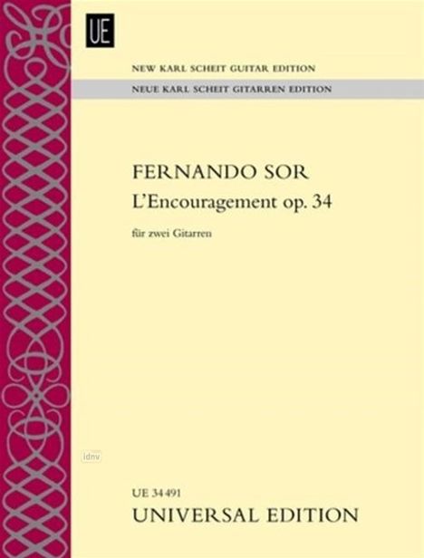 Fernando Sor: Sor, F: L'Encouragement, Buch