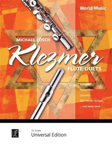 Diverse: Klezmer Flute Duets, Noten