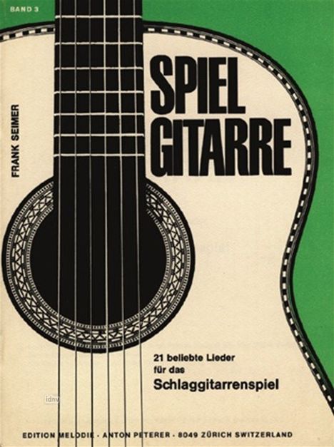 Frank Seimer: Spiel Gitarre, Heft 3, Noten