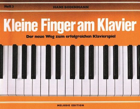 Hans Bodenmann: Kleine Finger am Klavier, Bd. 3, Zubehör