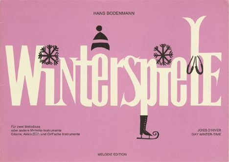 Hans Bodenmann: Winterspiele, Noten