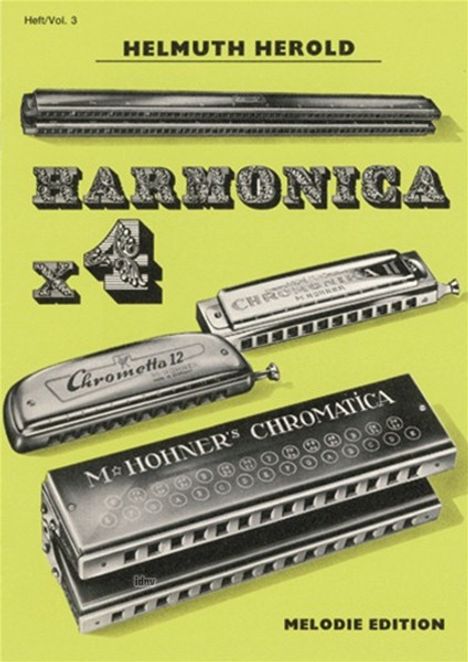 Helmuth Herold: Harmonica x 4, Heft 3, Noten