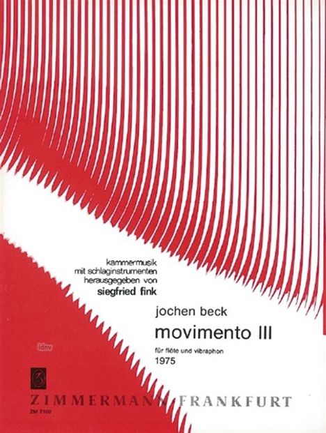Jochen Beck: Movimento III, Noten