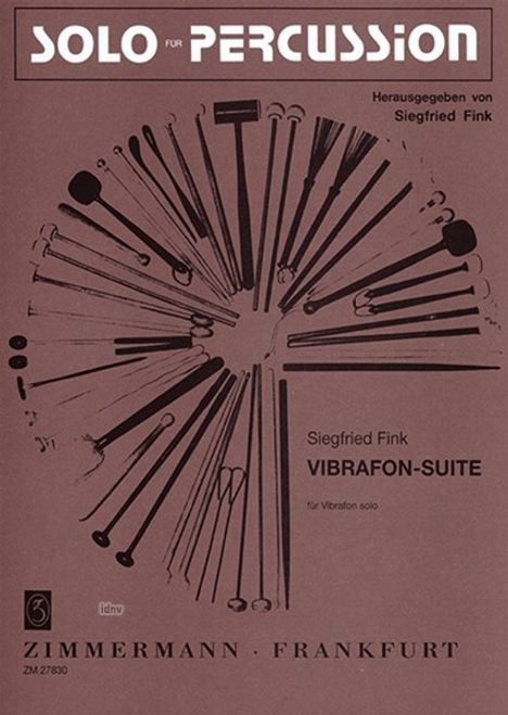 Siegfried Fink: Vibraphon-Suite, Noten