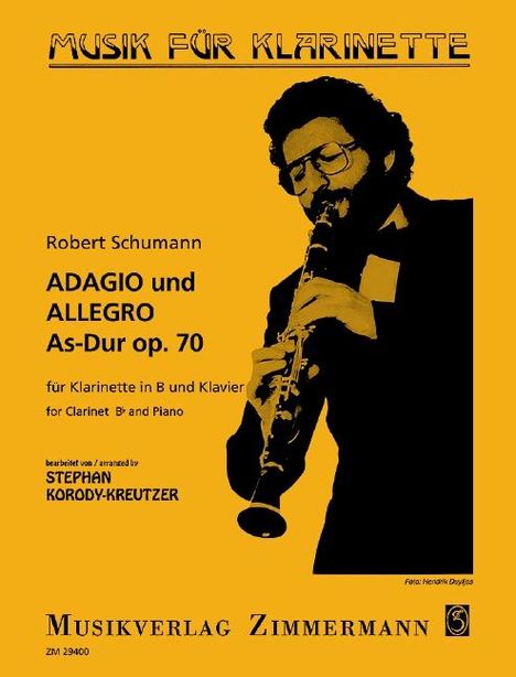 Robert Schumann (1810-1856): Adagio und Allegro As-Dur Opus 70, Buch