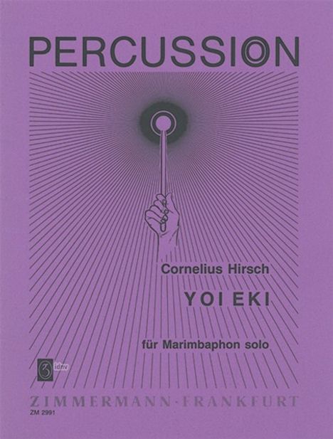 Cornelius Hirsch: Yoi Eki für Marimba solo, Noten