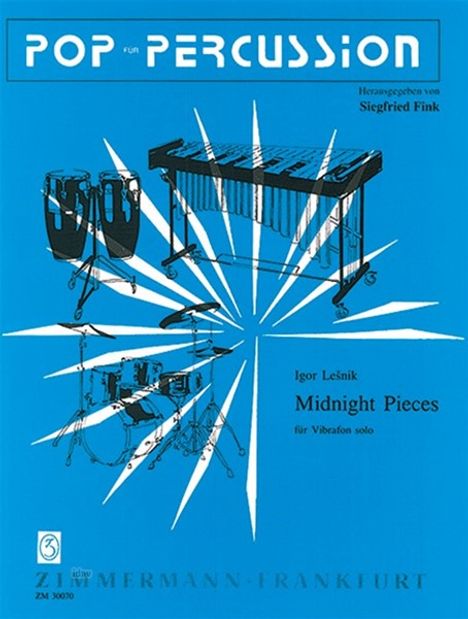 Igor Lesnik: Midnight Pieces für Vibrafon s, Noten