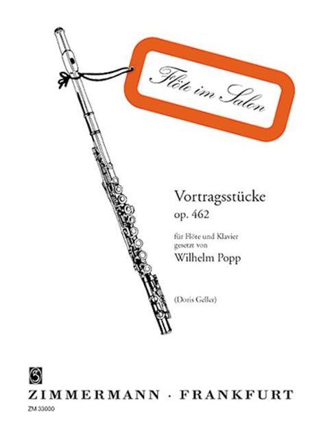 Wilhelm Popp (1828-1903): Vortragsstücke op. 462, Buch