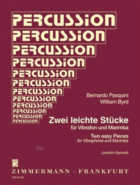 William Byrd: Zwei leichte Stücke, Noten