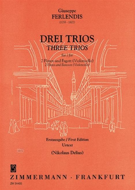 Giuseppe Ferlendis: Drei Trios, Noten