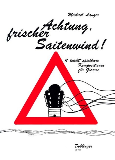 Michael Langer: Achtung frischer Saitenwind !, Noten