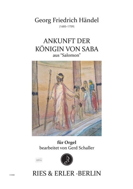 Georg Friedrich Händel: Ankunft der Königin von Saba aus "Salomon", Noten