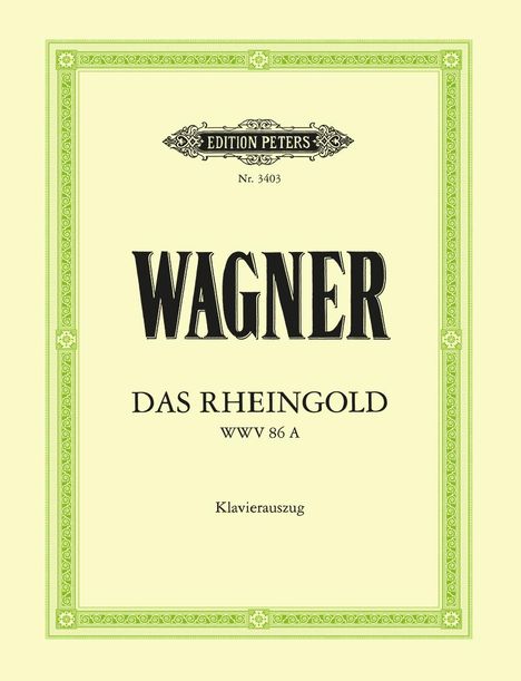 Richard Wagner (geb. 1952): Das Rheingold (Oper in 4 Bildern) WWV 86a, Buch