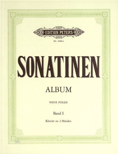 Verschiedene: Sonatinen-Album, Band 1 (neue Folge), Noten