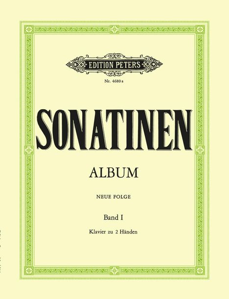 Verschiedene: Sonatinen-Album, Band 1 (neue Folge), Noten