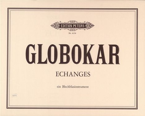 Vinko Globokar: Echanges, Noten