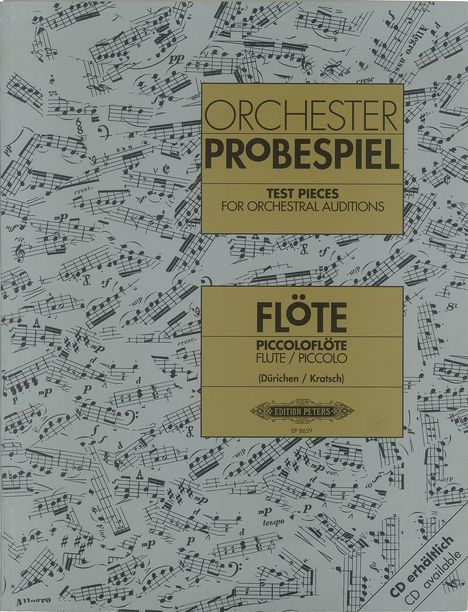 Orchesterprobespiel: Flöte / Piccoloflöte, Buch