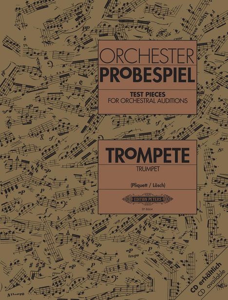 Orchesterprobespiel: Trompete, Buch