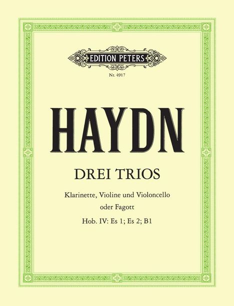 Clarinet Trios, Buch