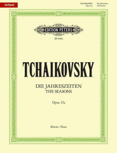 Die Jahreszeiten op. 37a (37bis), Noten