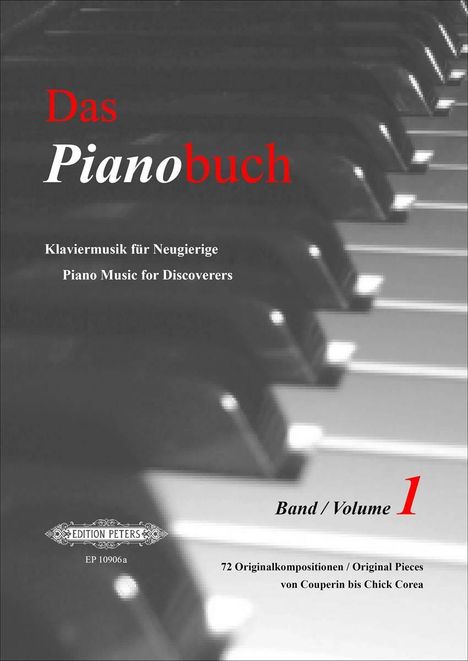 Das Pianobuch, Band 1, Noten