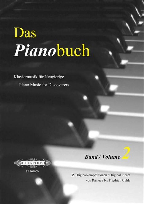 Das Pianobuch, Band 2, Noten