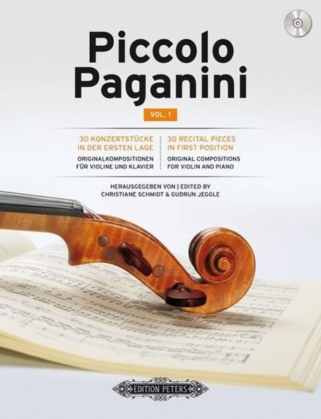 Christane Schmidt: Piccolo Paganini Band 1, Buch