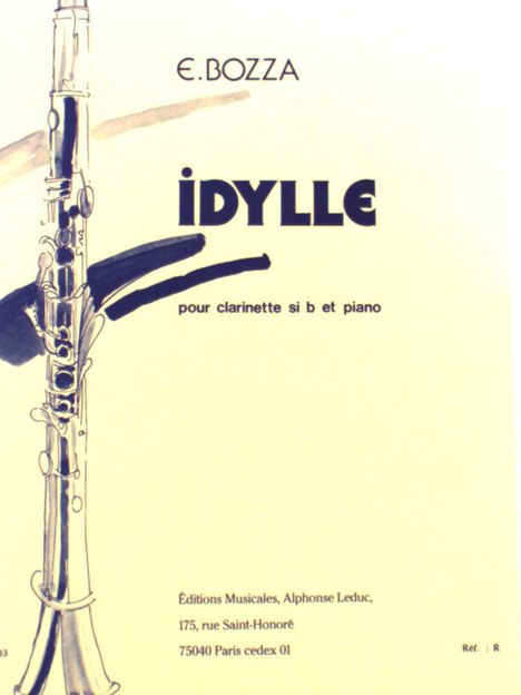 Eugene Bozza: Idylle, Noten