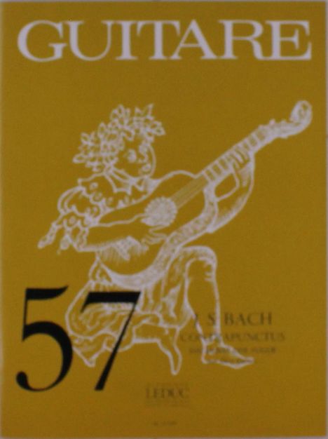 Johann Sebastian Bach: Classique Guitare Nr. 057, Noten