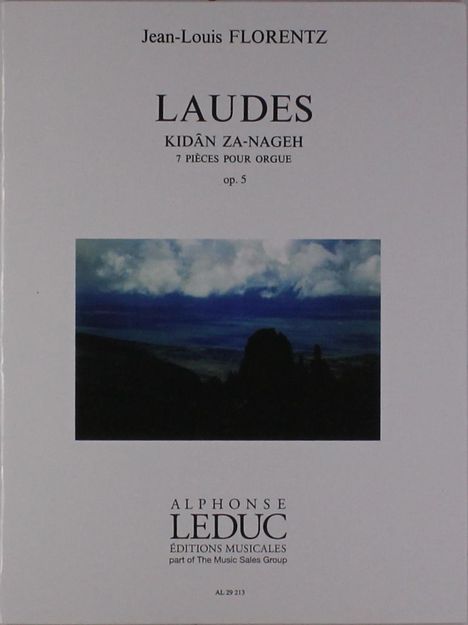 Florentz: Laudes (Kidan-Za-Nageh), Noten